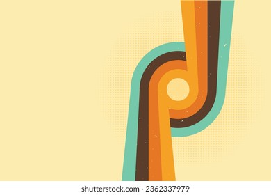 Vintage perspective lines background.retro backdrop and wallpaper.