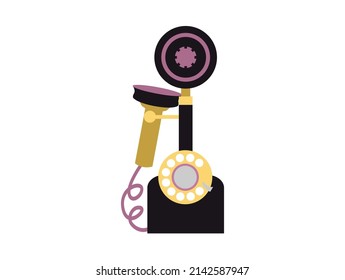 vintage phone Telephone icon design