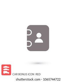 Vintage phone vector icon 