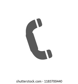Vintage phone  vector icon