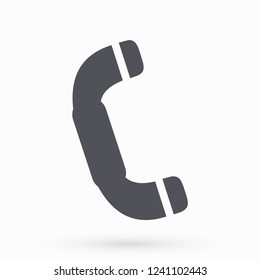 Vintage phone  vector icon