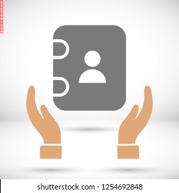 Vintage phone vector icon 