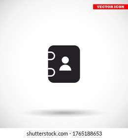 Vintage phone vector icon , lorem ipsum Flat design