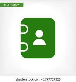 Vintage phone vector icon , lorem ipsum Flat design