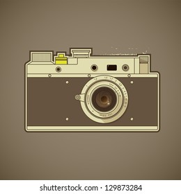 Vintage photo camera