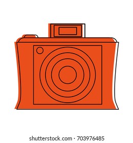 vintage photographic camera icon image 
