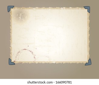 vintage photographic picture frame, free copy / pix space