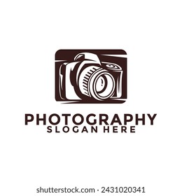 Vintage Fotografie Logo Vektor, Elegante Kamera Logo Vorlage
