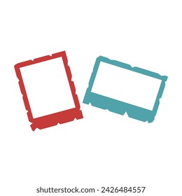 Vintage picture frame. Decorative vintage frames and borders