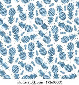 Vintage pineapple seamless for your business