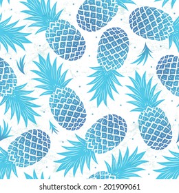 Vintage pineapple seamless for your business