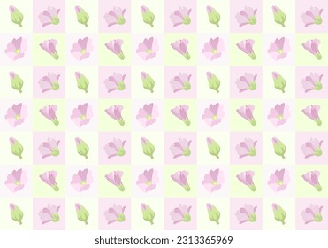 vintage pink flower seamless pattern background