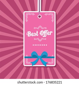 Vintage pink vector background with place for your text. retro color cover and postcard design template