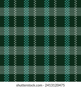 Vintage plaid check pattern fabric texture tartan textile background