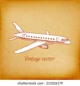 Vintage plane