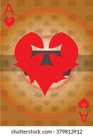 Vintage Playing card 
