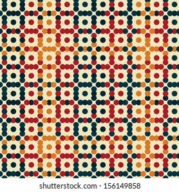 vintage points seamless pattern