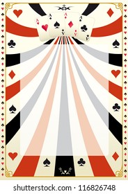 Vintage poker background.  A poker background for your poker tour.