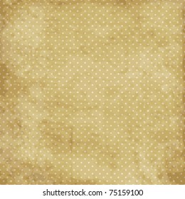 Vintage polka dot texture