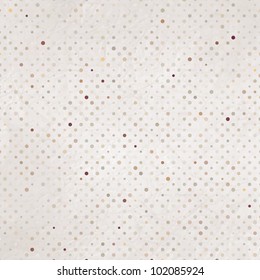 Vintage polka dot texture. And also includes EPS 8 vector