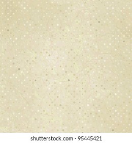 Vintage polka dot texture. And also includes EPS 8 vector