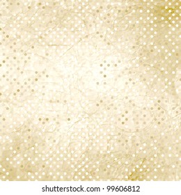 Vintage polka dot texture. And also includes EPS 8 vector