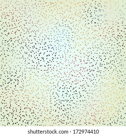 Vintage Polka Dots. Aged and worn paper with polka dots. 