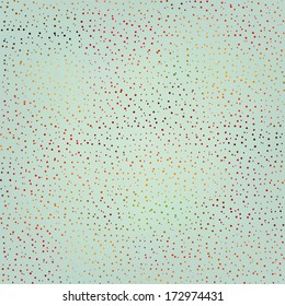 Vintage Polka Dots. Aged and worn paper with polka dots. 