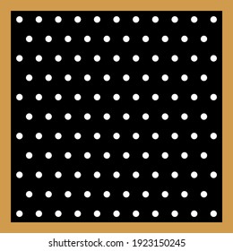 Vintage polka dots background. Vector patch for print, fabric, scarf design.