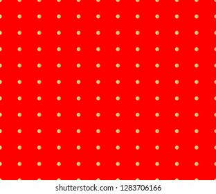 Vintage polka dots red pattern greeting card, New Year background and christmas background. vector abstract background