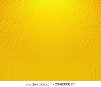 Vintage pop art yellow background. Banner vector illustration