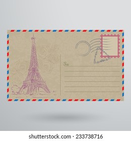 vintage postcard