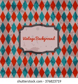 Vintage Postcard Backgroundvector Stock Vector (Royalty Free) 376823719 ...