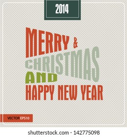 Vintage Poster Art - Merry Christmas