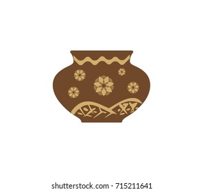 vintage pottery logo