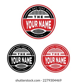 VINTAGE PREMIUM CORPORATE EMBLEM LOGO