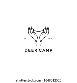 Vintage Premium Deer Head. stock vector