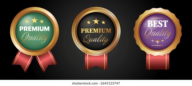 Vintage Premium Design Elements ,Collection of Retro Badges and Labels.Vector