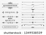 Vintage premium label collection vectors