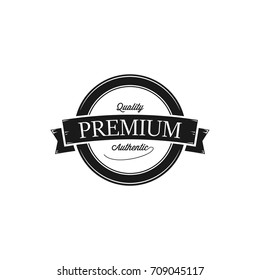 Vintage Premium quality clothing sewing or product badge