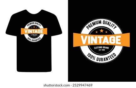 vintage premium quality t shirt design