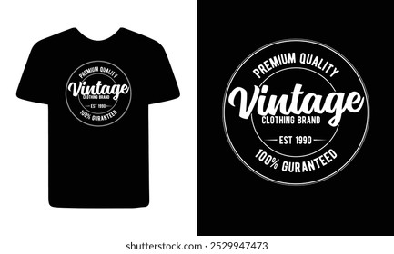 vintage premium quality t shirt design