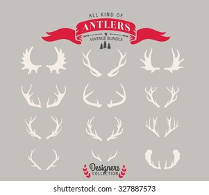 Vintage Premium Styled Deer Antlers - Designers Collection