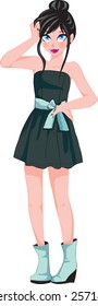vintage pretty girl