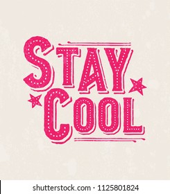 Vintage print for t-shirt or apparel. Vector graphic with cool theme and typography. Vintage effects are easily removable.