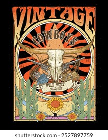 Vintage Prints, Vector Art Prints for T-Shirts, Apparel, Stickers, Backgrounds and More
