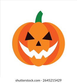 Vintage Pumpkin Faces Silhouette Art Design