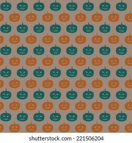 vintage pumpkin pattern