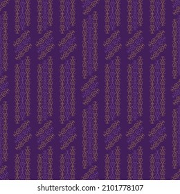 Vintage purple ornamental seamless pattern
