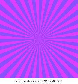 Vintage purple rays background, great design for any purposes. Purple background. Vector illustration. stock image.